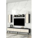 Hanah home TV komoda Didema 180, antracit / travertin Cene