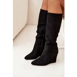 Boto Insulated Women's Wedge Boots Black Rosina | Shoptok.si