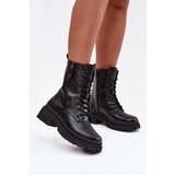 EVENTO Women's Work Boots with Insulation with Double Zipper Black Perlina | shoptok.hr