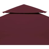  Pokrov za sjenicu s 2 razine 310 g/m² 4 x 3 m bordo | Eponuda.com