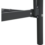  Okvir za krevet na kat crni metalni 140 x 200 / 90 x 200 cm | Eponuda.com