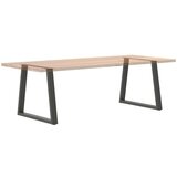 Noge blagovaonskog stola V-oblika 2 kom antracit 80x(72-73 3)cm | shoptok.hr
