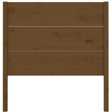  Uzglavlje smeđa boja meda 81 x 4 x 100 cm od masivne borovine | shoptok.hr