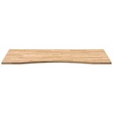 vidaXL Ploča za radni stol 120x50x2,5cm netretirane masivne hrastovine | shoptok.hr