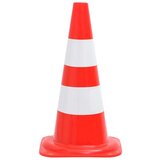 vidaXL Odsevni prometni stožci 20 kosov rdeči in beli 50 cm | Shoptok.si
