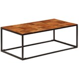  Stolić za kavu 110 x 60 x 40 cm od bagremovog drva i čelika | shoptok.hr