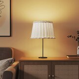  Sjenilo za svjetiljku bijelo Ø 40 x 26 cm od pruća | Eponuda.ba