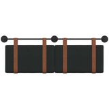  Držeće uzglavlje Zidne Crna 130 x 55 x 5 cm Antikni PU - Crna 120 cm bez LED | shoptok.hr