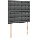  Otomanski okvir kreveta s madraca tamnosivi 100x200cm tkanine | shoptok.hr