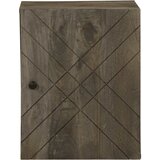  Zidni kupaonski ormarić crni 38x33x48 cm Puno drvo Mango | shoptok.hr