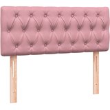 Box Spring krevet s madracem i LED ružičasti 120x220 cm samt | shoptok.hr