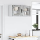  Zidni stakleni ormarić Lucca 2 pcs Betonska siva | shoptok.hr