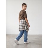Sinsay Predimenzionirana pamučna majica kratkih rukava s natpisom | shoptok.hr