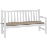  Jastuk za vrtnu klupu smeđesivi 150x50x4 cm tkanina Oxford | shoptok.hr