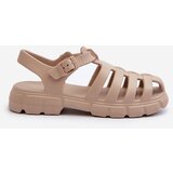 Boto FI1 Women's Foam Sandals Roman Beige Gasaria | Shoptok.si