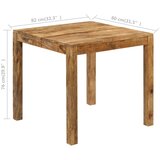 vidaXL Blagovaonski stol od masivnog drva manga 82 x 80 x 76 cm | shoptok.hr