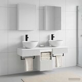  Set ormarića za kupaonicu 5 kom. Bijela Konstruirano drvo | shoptok.hr