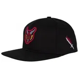 Kape s šiltom Cap st hellfire club snapback structured Črna