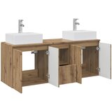  Set ormarića za kupaonicu 3 kom. Hrast artisan Smeđa 49,5 x 41 x 62,5 cm | Shoptok.si