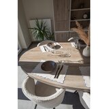 Tiseco Home Studio Pogrinjek iz mešanice lana 30x43 cm Noura – | Shoptok.si