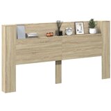  Uzglavlje Sonoma hrast 200 x 16 5 x 103 5 cm Konstruirano drvo | shoptok.hr