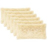  Presvlaka za jastuk 6 pcs HEERLEN Krem 40 x 80 cm PV flis | shoptok.hr