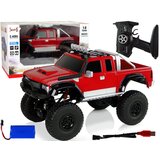  Auto na daljinsko upravljanje R/C 2.4G Climbing Car 1:8 4x4 - crveni | shoptok.hr