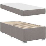  Konstrukcija postelje Taupe 80 x 200 cm blago | Shoptok.si