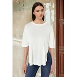 TRENDYOLMILLA ženska bluza TWOSS24KZ00047, beli | Eponuda.com