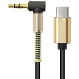 X Wave adapter tip C na 3.5mm, sa izlazom za slusalice, duzina kabla 0.1m, za slusanje muzike, crni ( Adapter audio Tip C na 3.5mm, kabl 10c | ePonuda.com