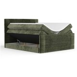 Maison de Rêve Temno zelena boxspring postelja s prostorom za shranjevanje 140x200 cm Bergamo – | Shoptok.si