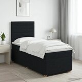  Boxspring krevet s madracem Crna 100 x 200 cm Tkanina - Crna 100 x 200 cm Dizajn linija | shoptok.hr
