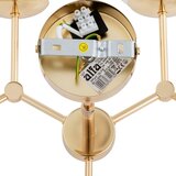  Luster na šipci FOTON 6xE14/40W/230V zlatna/bela | Eponuda.com