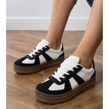 Gemre Black women's platform sneakers Serila | Shoptok.si
