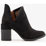 Resti Black women's ankle boots with cut-outs Namibia - Shoes | ePonuda.com
