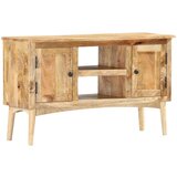  Komoda 100x35x60 cm trden mangov les Cene