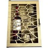 Mozaik Rose Gift Box 2 čaše - model saće