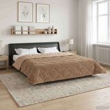  Zimska pokrivača Šonerisan Sivo-smeđa 200 x 240 cm - Sivo-smeđa 200 x 240 cm | shoptok.hr