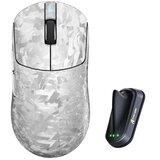 Attack Shark bežični gaming miš RS3Ultra PAW3955MAX/52000 DPI/8KHz/Lightweight/Silver carbon Cene