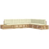  7 pcs Set vanjskih sofa Bijela | Eponuda.com