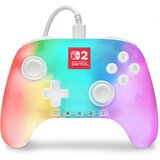  PowerA Advantage Lumectra žični igralni plošček bele barve z RGB osvetlitvijo za Nintendo Switch 2 Cene