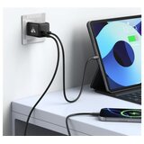 Swissten iPEAX punjač za AC220 GaN 35W (USB-C + USB-A) CRNI | shoptok.hr