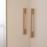Roba Kremno bela/v naravni barvi otroška garderobna omara v hrastovem dekorju 138x200x55 cm Jil – | Shoptok.si