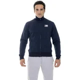 Športne jope in jakne Man High Collar Small Logo Modra