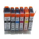 Canon PGI-520 , CLI-521 , komplet 6 kompatibilnih kartuš s čipom | Shoptok.si