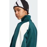 Adidas Jakna za trening 'Stadium' petrol / bela | Shoptok.si