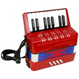 Lean Toys Harmonika za otroke rdeča lea | Shoptok.si