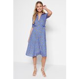 Trendyol Ženska haljina MultiColored BeltEd Shirt Dress | Eponuda.ba