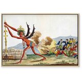  Slika - Jacques-Louis David – Caricature of the English Government 90x60 U prirodnom drvenom okviru | shoptok.hr