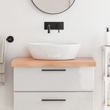  Kopalniški pult svetlo rjav 80x60x6 cm obdelan trden les Cene